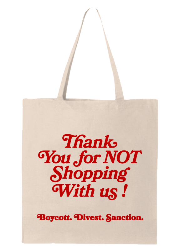 Thank You for NOT Shopping With Us! Tote