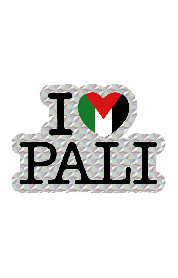 I Love Pali Sticker