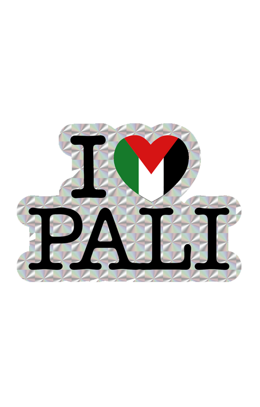 I Love Pali Sticker