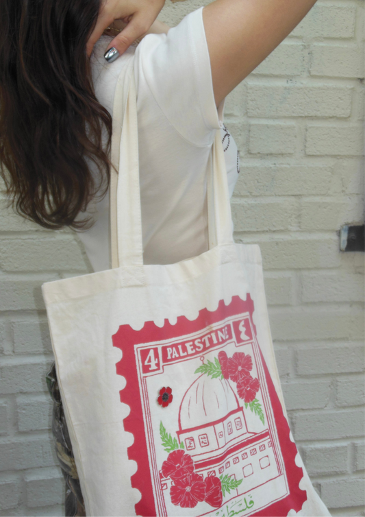 Palestine Stamp Tote