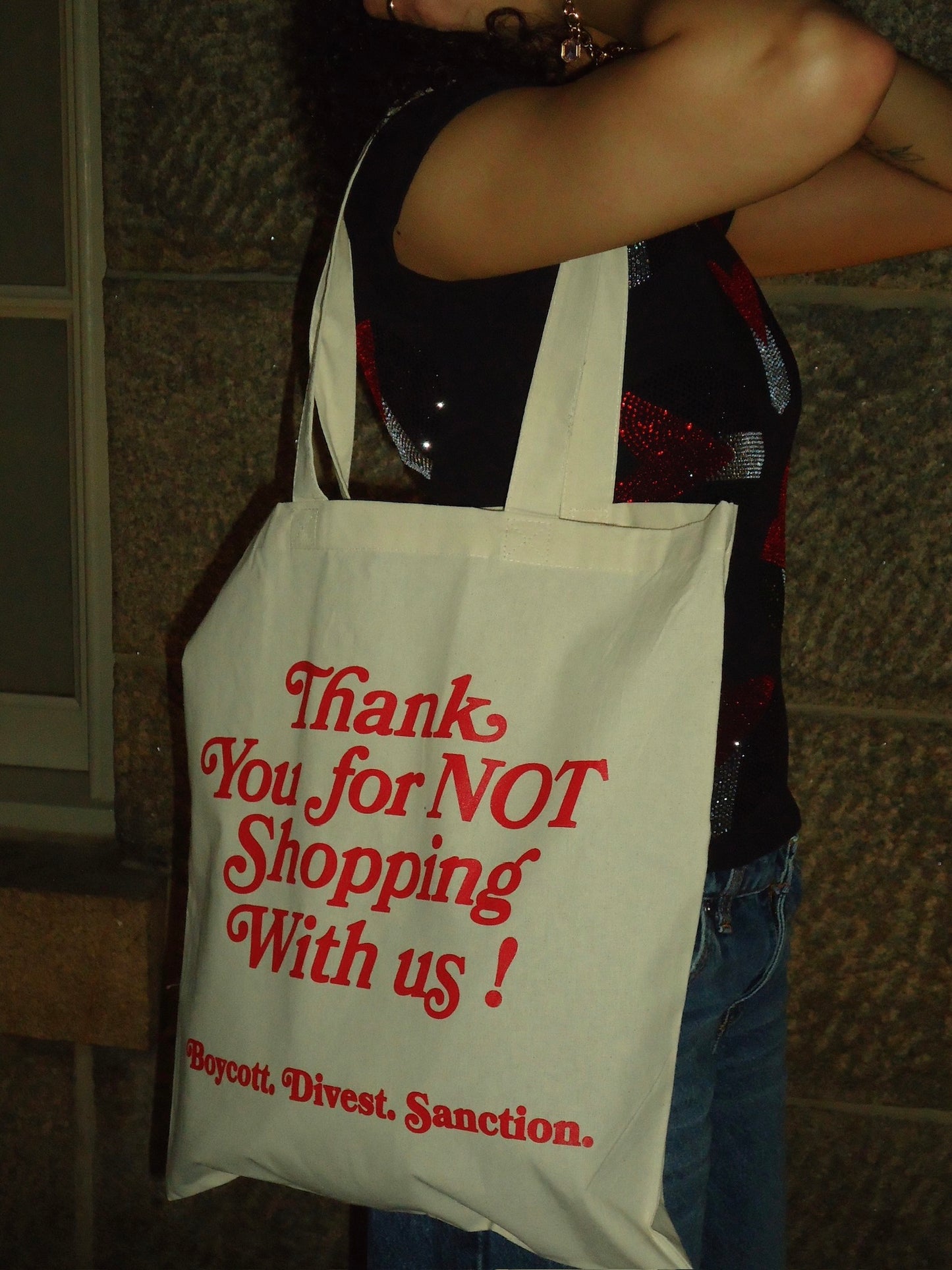 Thank You for NOT Shopping With Us! Tote