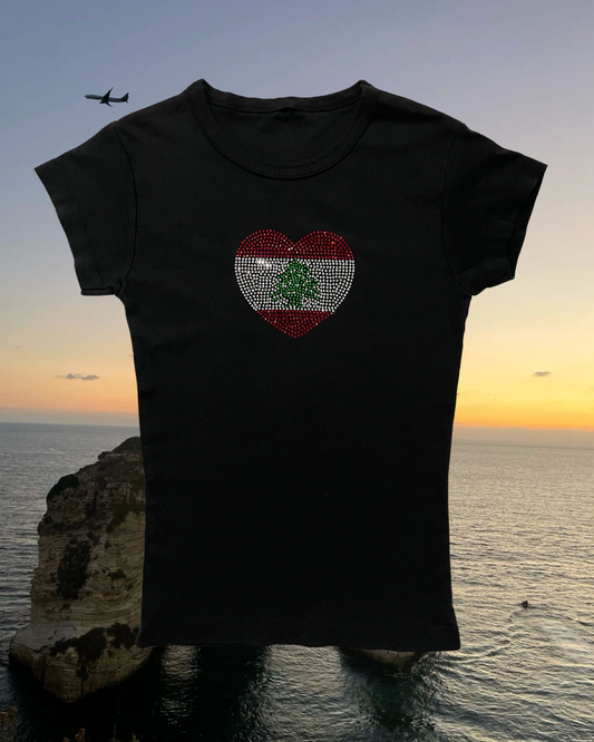 PRE-ORDER - Lebanese Love Baby Tee - PRE ORDER