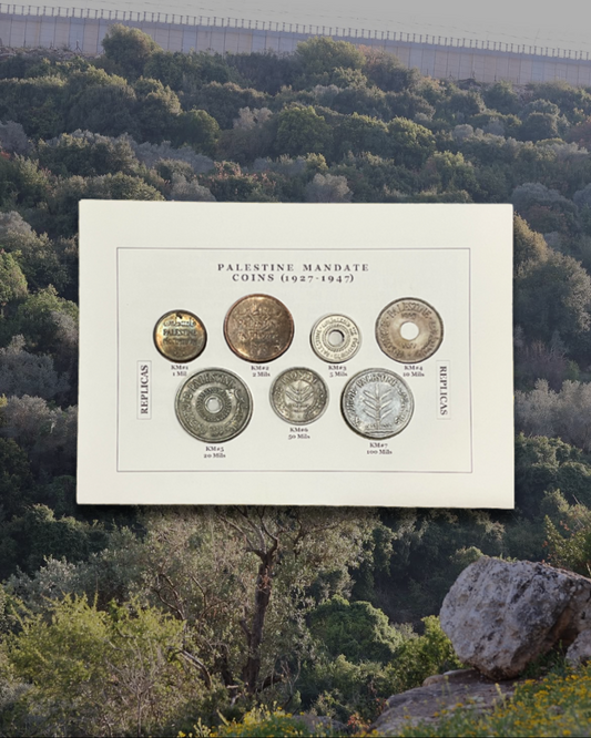Baba's Replica Palestinian Coin Collection