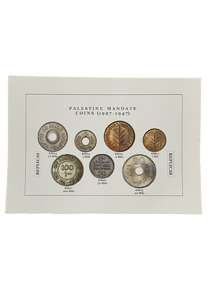 Baba's Replica Palestinian Coin Collection