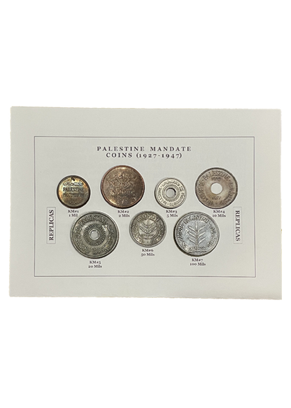 Baba's Replica Palestinian Coin Collection